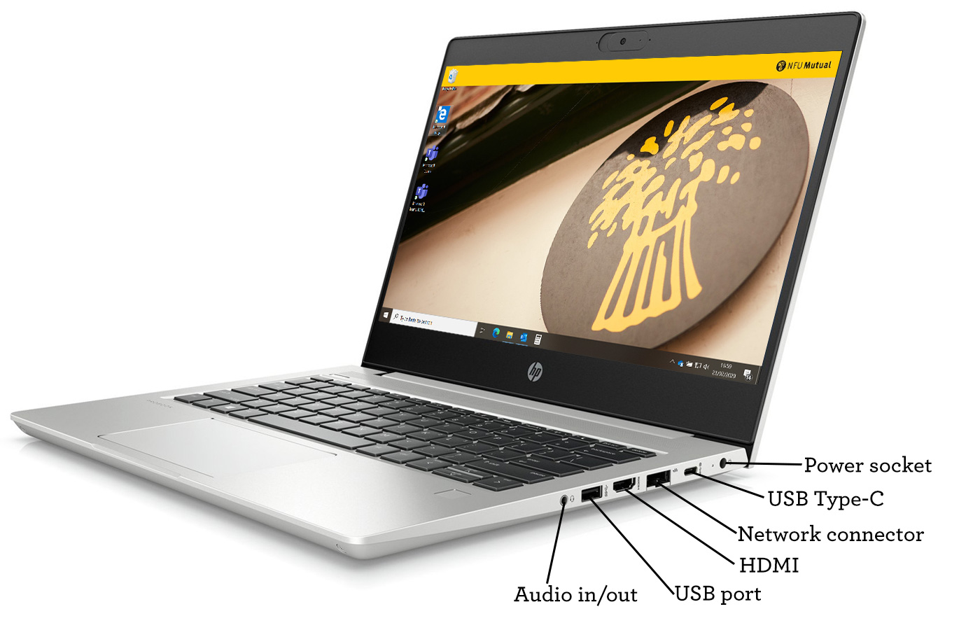 Right edge of device